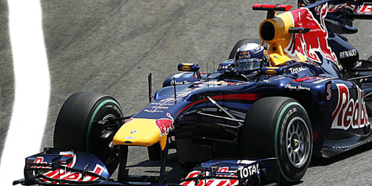 Ungefährdeter Triumph: Red-Bull-Pilot Sebastian Vettel bestimmte in Sao Paulo das Rennen. 