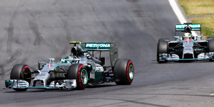 Dritter Saisonsieg: Mercedes-Pilot Nico Rosberg baut seine Führung in der Gesamtwertung aus.  