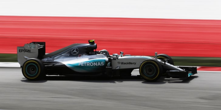 Schnellster im 1. Freien Training: Mercedes-Pilot Nico Rosberg. 