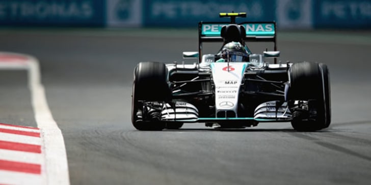Brannte im ersten Training, in der zweiten Session am schnellsten: Nico Rosberg.