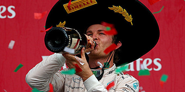 Erst die Pole, dann der Sieg: Mercedes-Pilot Nico Rosberg.