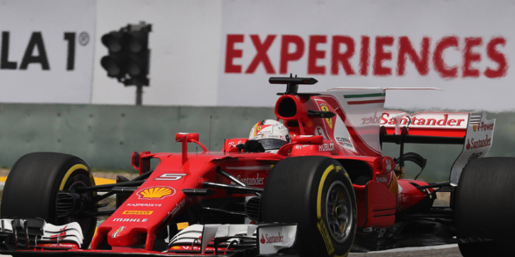 Schnellster im 3. Training: Sebastian Vettel.