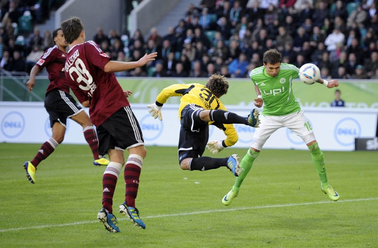 Mario Mandzukic (VfL Wolfsburg, 12 Tore)