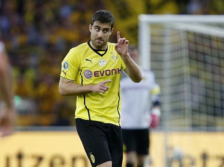 5. Platz: Sokratis, Borussia Dortmund (3,3 Prozent)