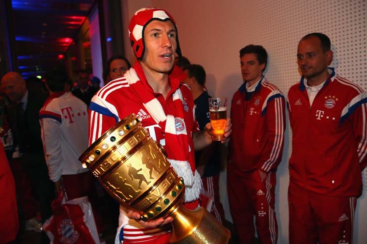 3. Platz: Arjen Robben, Bayern M&#252;nchen (4,0 Prozent)