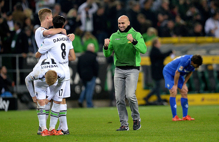 Andre Schubert und Pal Dardai lieferten sich ein knappes Duell - am Ende hatte Gladbachs Coach mit 35,2 Prozent die Nase vorn, Berlins Trainer bekam 27,9 Prozent. Dirk Schuster (11,5), Bruno Labbadia (11,1) und Thomas Tuchel (9,4) landeten deutlich dahinter. 