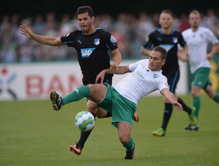 Aumund Vegesack freute sich auf Hoffenheim und Uslu versuchte Volland das Leben schwerzumachen.