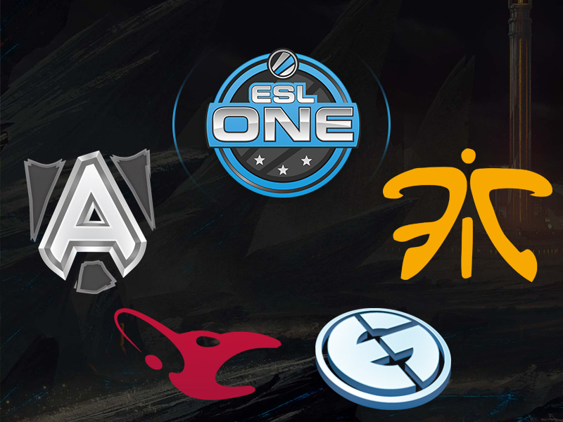 Die ersten vier der acht Teams beim ESL One: &quot;The Alliance&quot;, &quot;mousesports&quot;, &quot;Evil Geniuses&quot; und &quot;Fnatic&quot;.