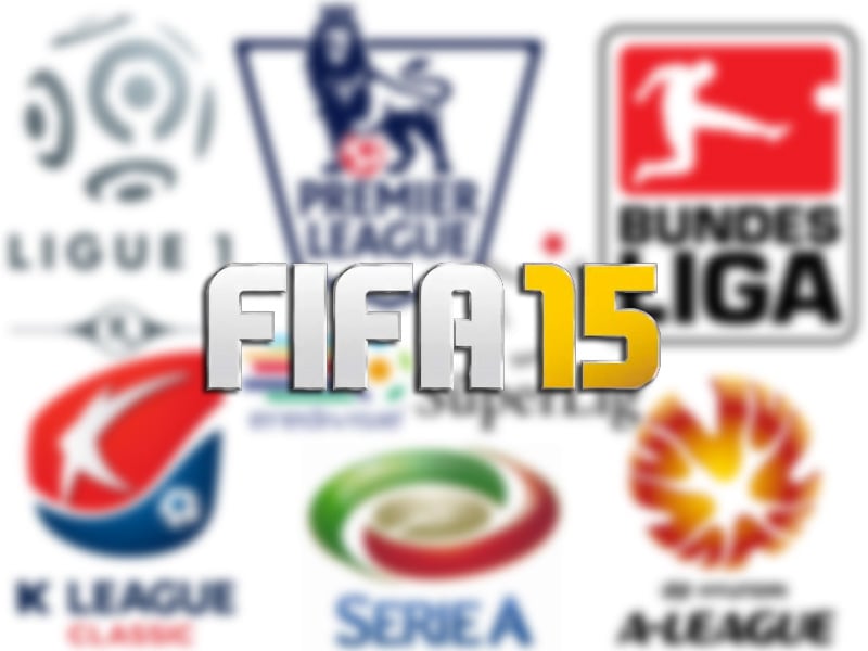 EA SPORTS hat die komplette Liste der Ligen und Klubs in FIFA 15 ver&#246;ffentlicht.