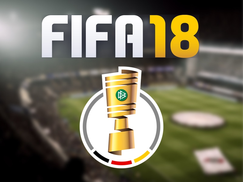 Der DFB-Pokal findet in FIFA 18 nicht im realen Modus statt. 