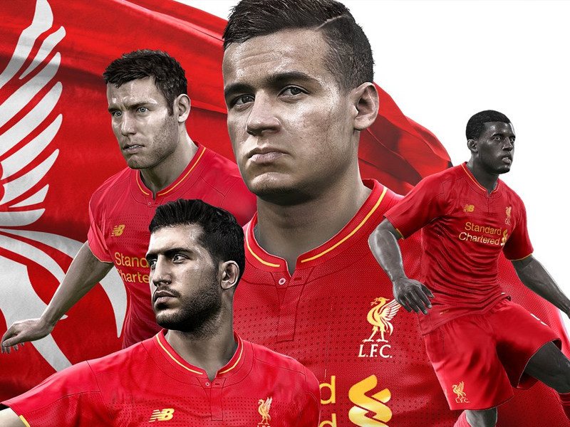 Der FC Liverpool soll durch die Parternschaft mit Konami noch detaillierter in PES 2017 dargestellt werden.
