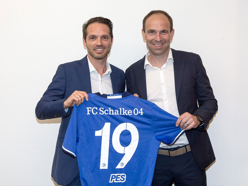 Konami k&#252;ndigt f&#252;r PES 2019 eine Partnerschaft mit Schalke an. 
