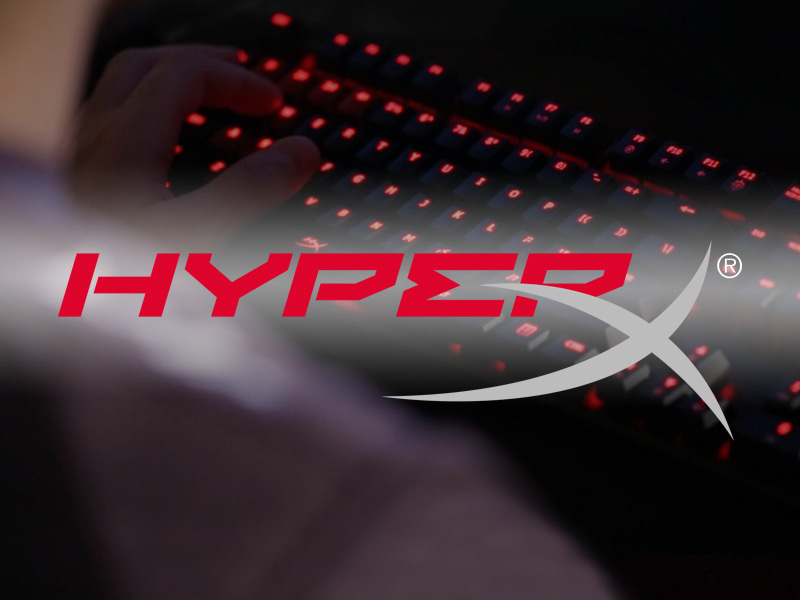 Schon seit 10 Jahren sponsert HyperX eSport-Teams. 