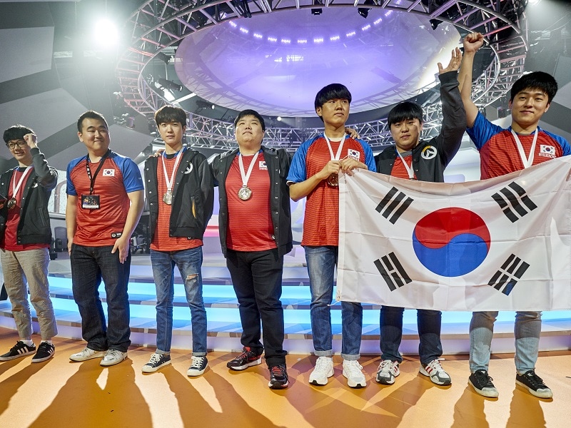 Vorjahresgewinner Korea ist auch in diesem Jahr der klare Favorit.