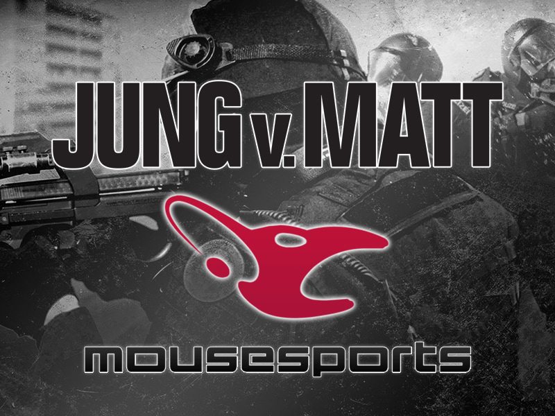 Die deutsche Marketingagentur Jung von Matt kooperiert ab sofort mit mousesports. 