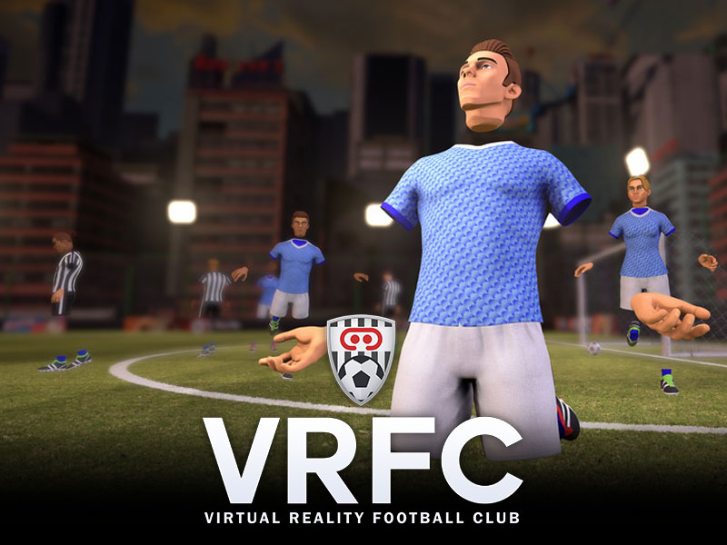 Virtual Reality Football Club - mit VR-Ger&#228;ten Fu&#223;ball spielen.