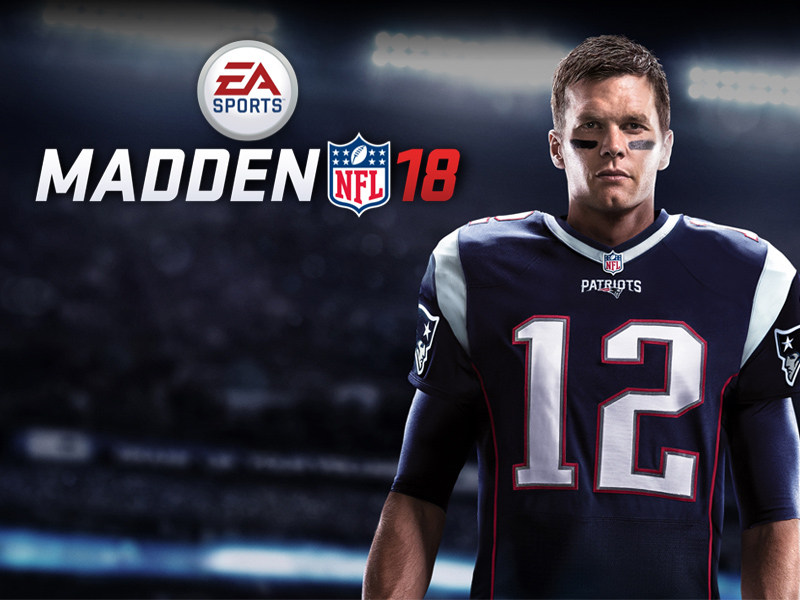 Tom Brady ist der neue Coverstar von Madden NFL 18