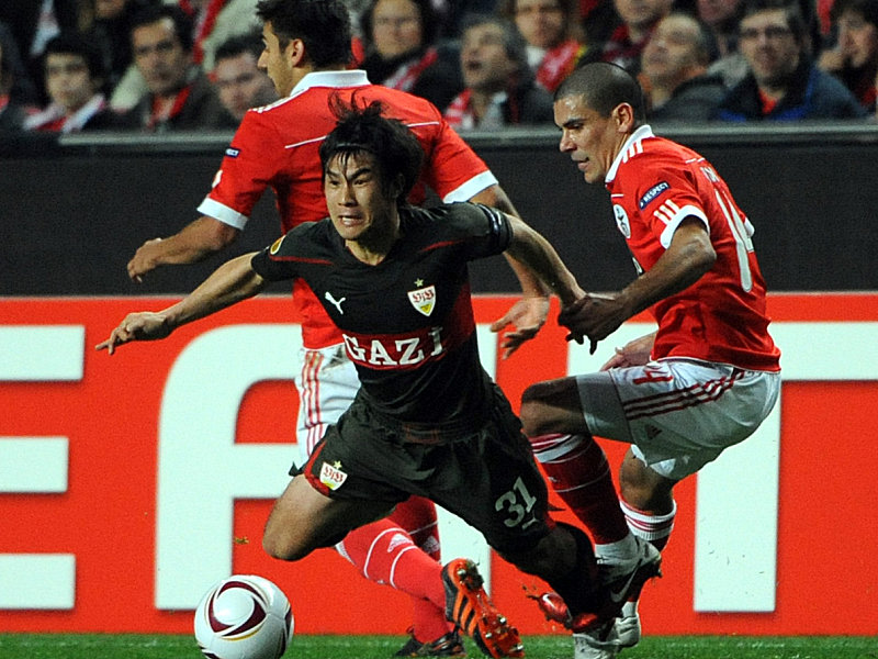 Durfte in Lissabon kr&#228;ftig f&#252;r den VfB mitmischen: Shinji Okazaki. 