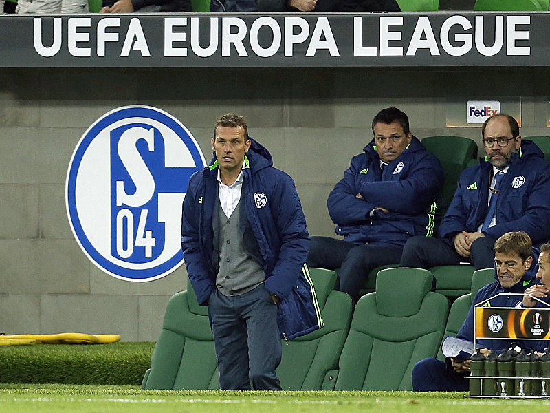Bleibt mit Schalke in der Europa League ohne Punktverlust: Markus Weinzierl. 
