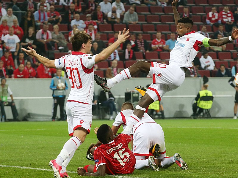 Endspiel: Gegen den 1. FC K&#246;ln geht es f&#252;r Roter Stern Belgrad um das Weiterkommen in die K.-o.-Runde.