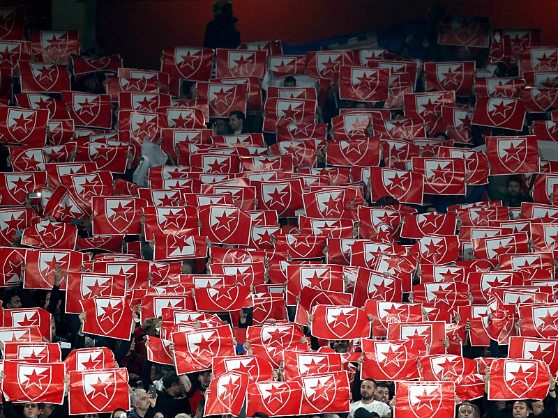 Fr&#252;her dran: Die Fans von Roter Stern d&#252;rfen bereits am 13. Februar Europa League sehen.