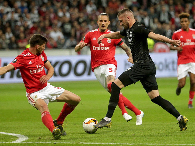 Nicht zu stoppen: Frankfurts Ante Rebic war unaufhaltsamer Aktivposten gegen Benfica. 
