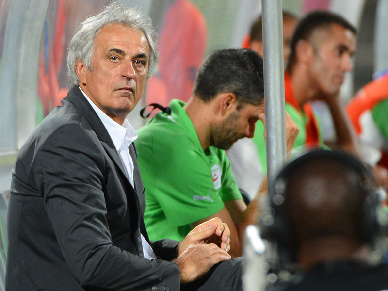 Von sieben Spielern muss er sich noch trennen: Algeriens Trainer Vahid Halilhodzic.