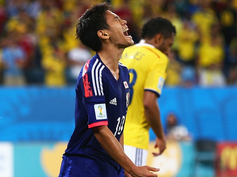 &quot;Ich habe bei der WM nicht das gezeigt, was ich kann&quot;: Japans selbstkritischer Shinji Kagawa. 