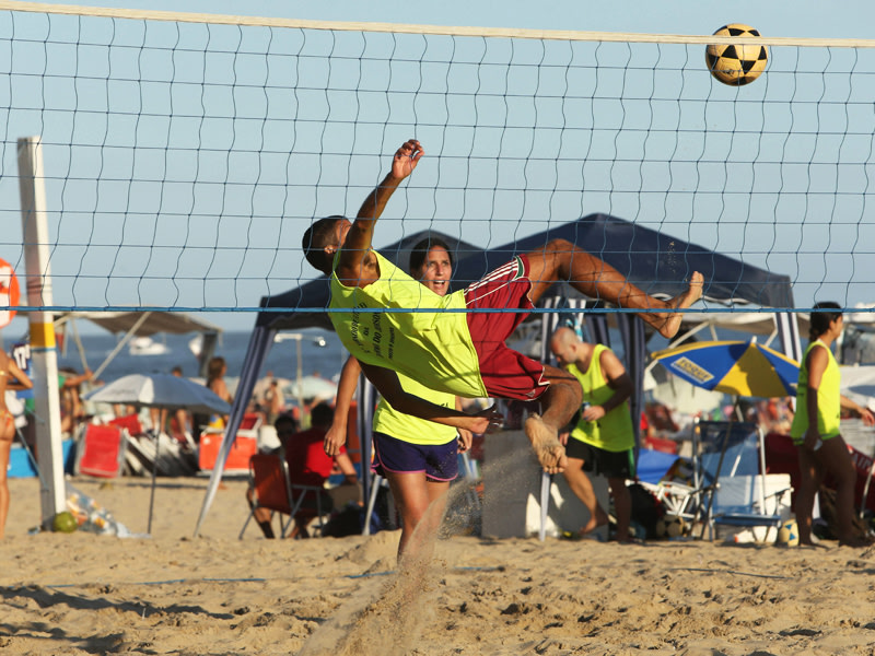Footvolley ein Sport wie gemacht für Brasilianer Weltmeisterschaft