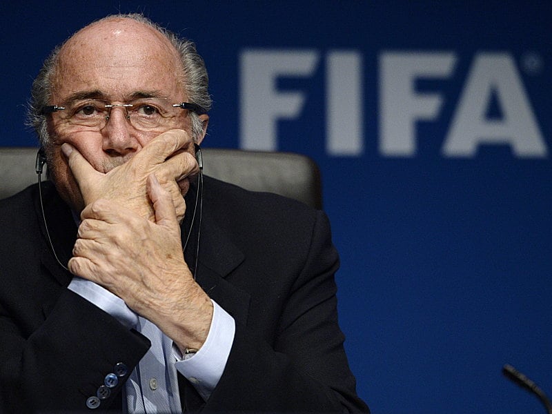 Durchlebt schwierige Zeiten: FIFA-Pr&#228;sident Sepp Blatter. 