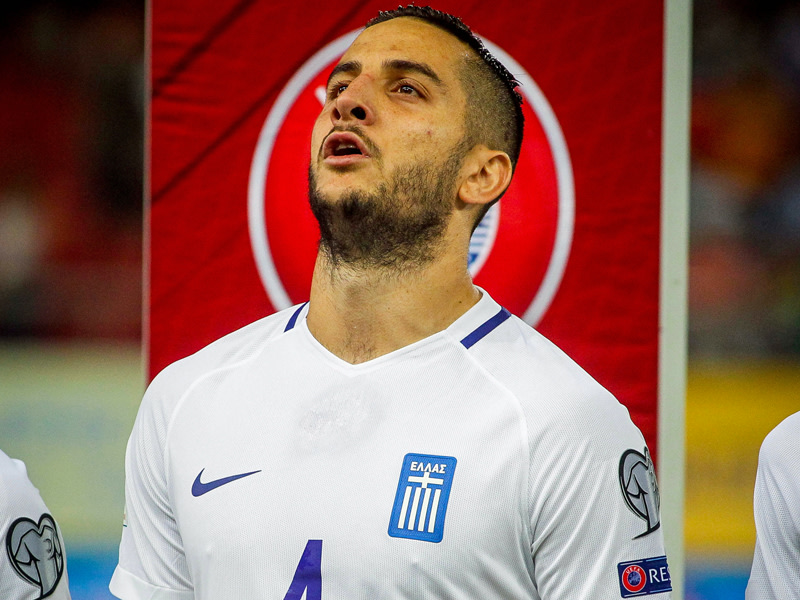 Gesperrt gegen Kroatien: Griechenlands Nationalspieler Kostas Manolas.