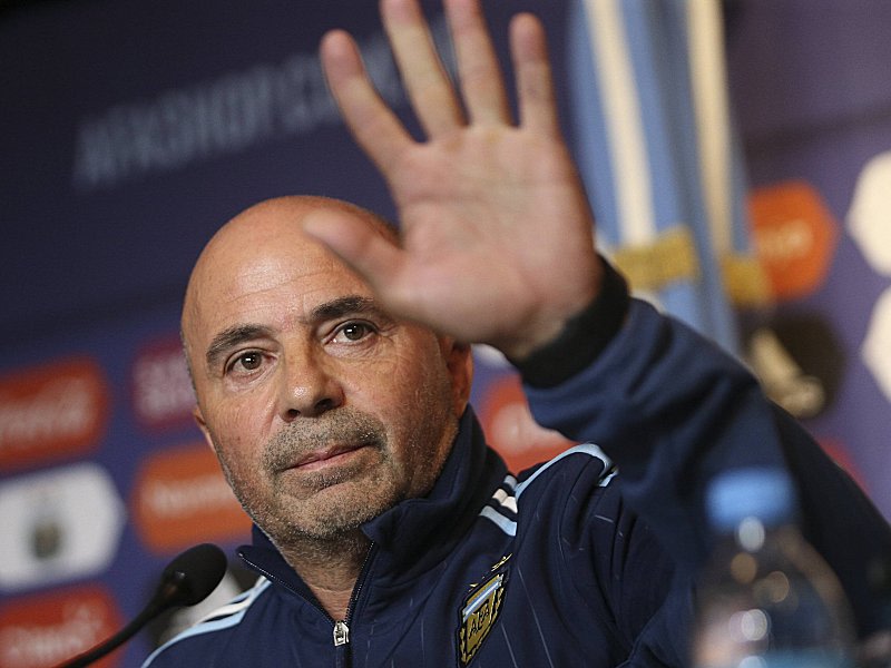 Neuer Mann, altes Ziel: Trainer Jorge Sampaoli muss Argentinien zur WM 2018 f&#252;hren.