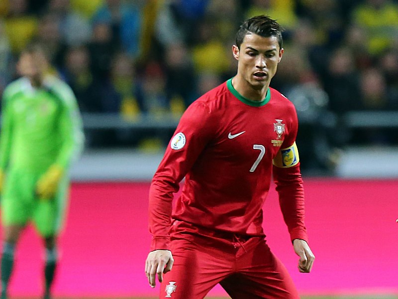 Eine Chance nach der anderen, doch kein Tor in Halbzeit eins: der agile und laufstarke Cristiano Ronaldo.