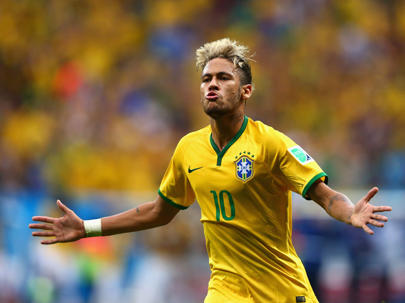 Testosteron und Adrenalin pur: Neymar ballerte Brasilien mit einem Doppelschlag ins Achtelfinale.