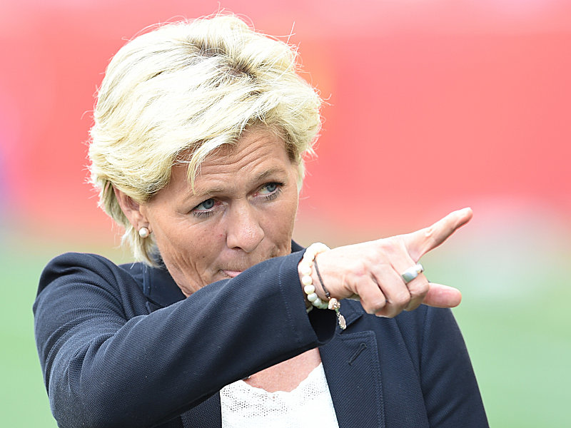 Vorsicht vor den Schwedinnen: Bundestrainerin Silvia Neid.