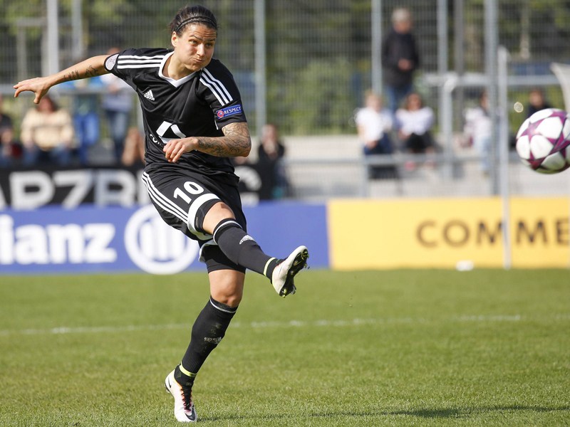 Ihre erfolgreiche Zeit beim 1. FFC Frankfurt geht zu Ende: Dzsenifer Marozsan wechselt nach Lyon.