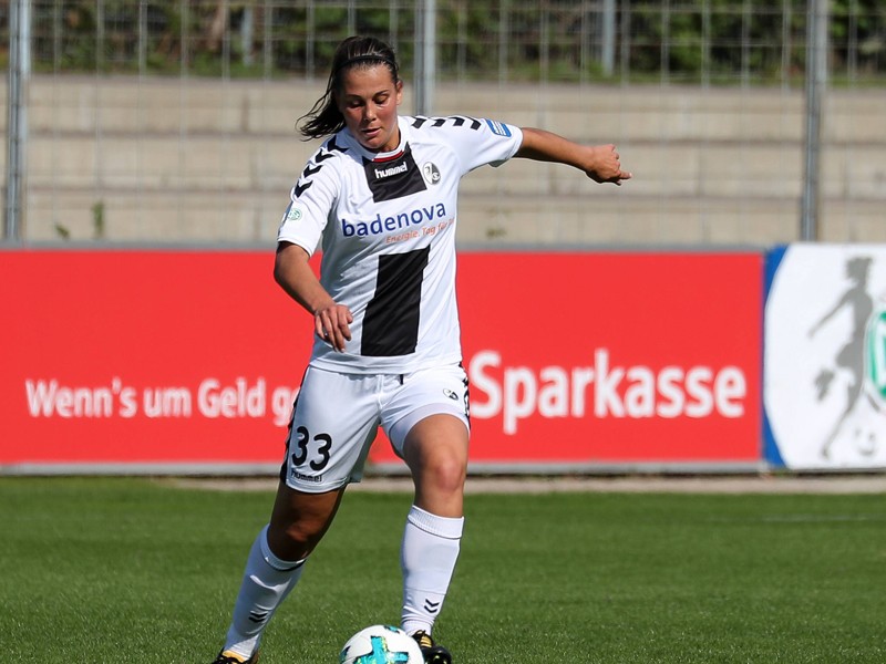 Brachte den SC Freiburg auf die Siegerstra&#223;e: Carolin Schiewe.