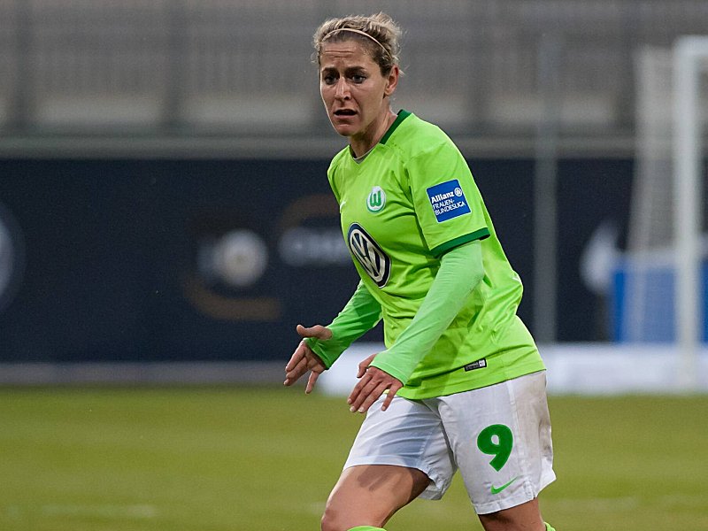 Schon seit einem Jahrzehnt im Dress des VfL Wolfsburg: Anna Bl&#228;sse.