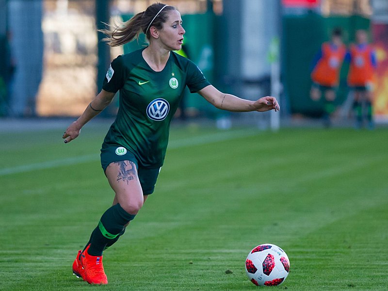 Spielt gern in Wolfsburg: Anna Bl&#228;sse.