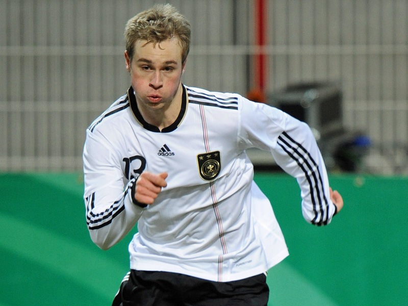 Erzielte gegen die Schweiz seinen f&#252;nften Treffer im sechsten U 20-L&#228;nderspiel: Maximilian Beister.