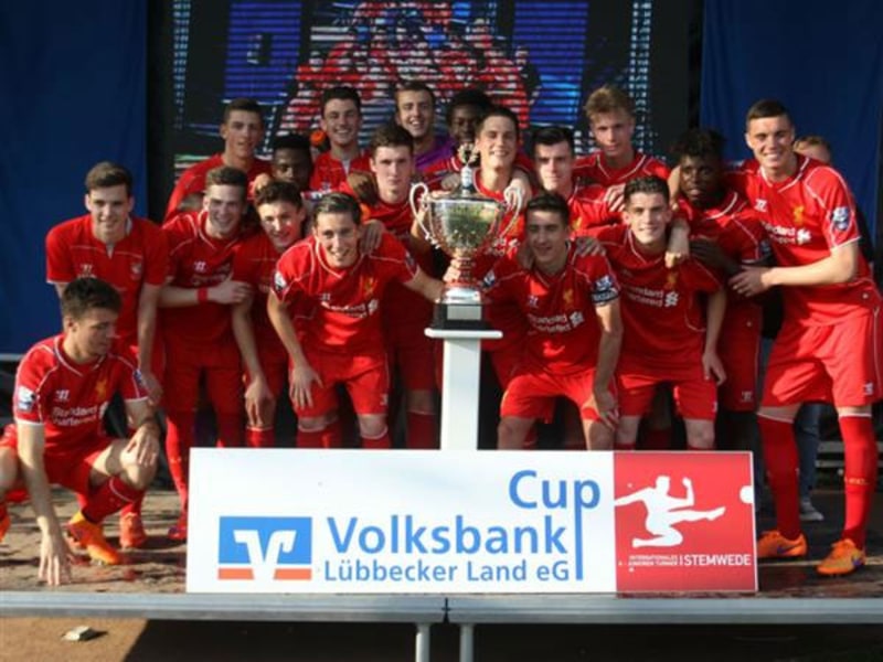 Sieger bei der Turnierpremiere: die Junioren des FC Liverpool.