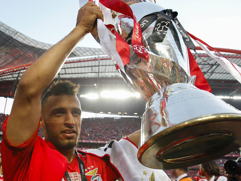 Wenig Spielzeit, aber schon einen Titel: Hany Mukhtar feierte mit Benfica die Meisterschaft.