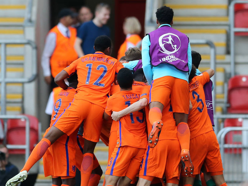 Jubel in Oranje: Die Niederlande sind U-17-Europameister.
