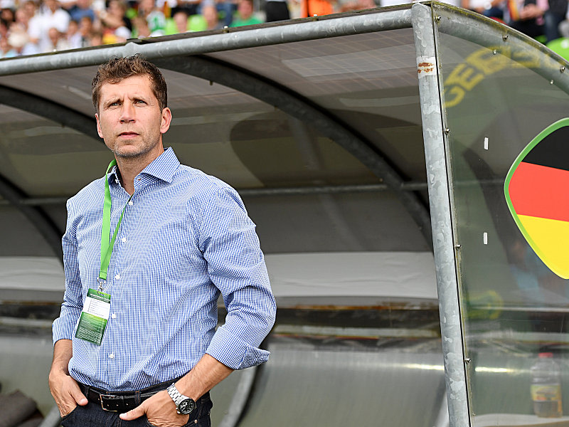 Nach dem Auftakt schon unter Druck: DFB-Trainer Guido Streichsbier und die deutsche U 20.