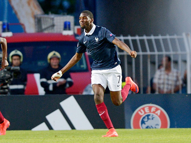 Er schoss seine Mannschaft mit drei Treffern quasi im Alleingang zum Sieg: Frankreichs Edouard.