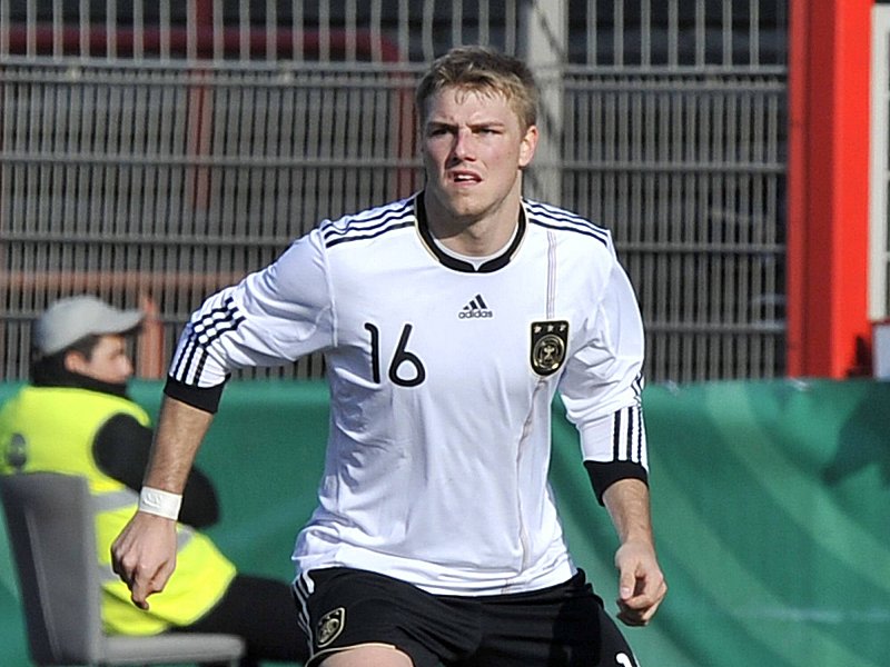 Neu in M&#252;nster: Robin Neupert, hier im Trikot der U20-Nationalmannschaft, kommt von Hoffenheim II.