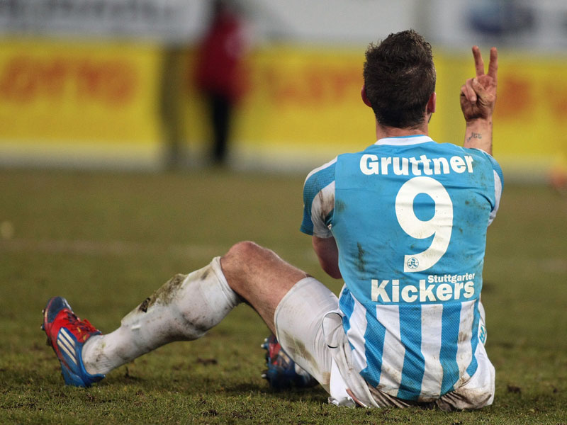 Ab in die Zweite des VfB: Marco Gr&#252;ttner kehrt den Kickers den R&#252;cken.