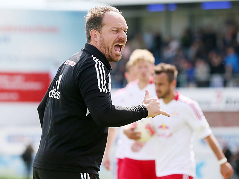 &quot;Der Druck ist nicht kleiner geworden&quot;: RB Leipzigs Trainer Alexander Zorniger.