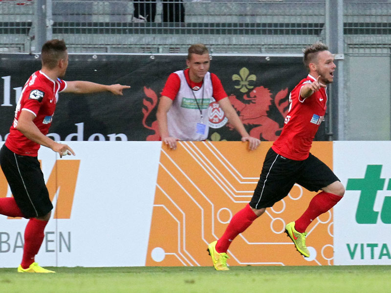 Hat in der 90. Minute f&#252;r den Siegtreffer gegen Dortmund II gesorgt: Marius Kleinsorge (re.).