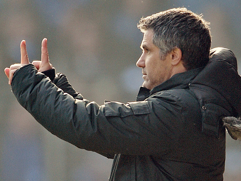 MSV-Coach Gino Lettieri zeigt das Ziel schon an: Der Aufstieg in Liga 2.